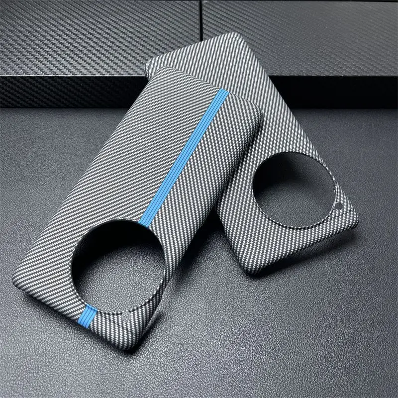 Sleek Carbon Fiber Slim Protective Back Cover