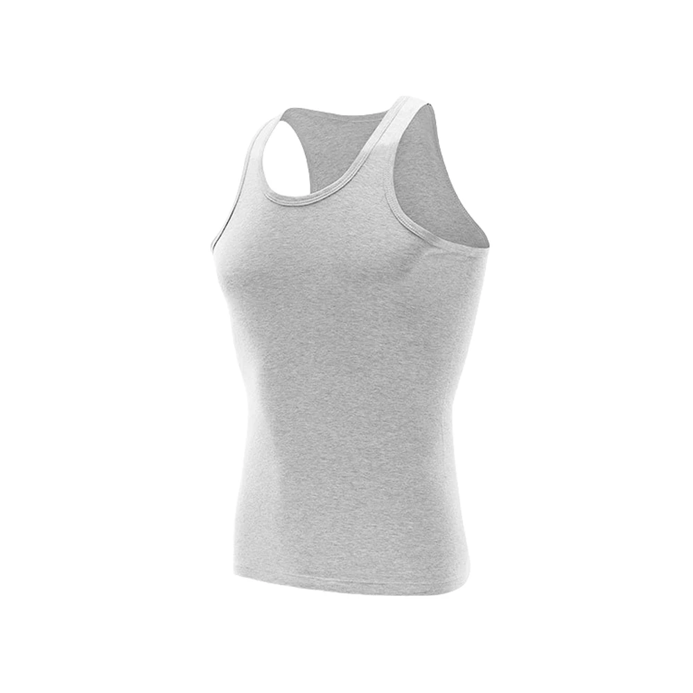 Nuevo Chaleco de Algodón Puro para Hombre, Blanco, Negro, Gris, Básico, Camisetas sin Mangas para Hombre, Tallas Grandes, Camisetas Deportivas, Camisetas de Fitness, Chaleco de Culturismo