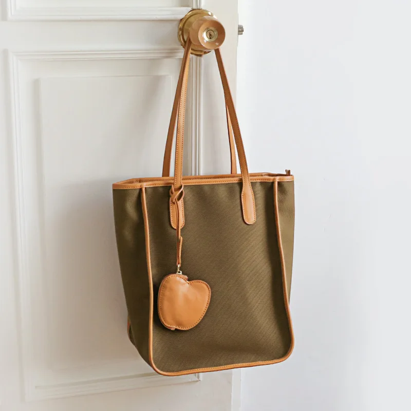 Woman 2022 new canvas Tote bag large capacity Hand Bill of Lading shoulder bag Nylon shopping bag large bag