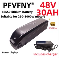 Air fast transportation 36V48V52V New Full Capacity Power 18650 Hailong Battery 30AH Lithium Battery Pack Suitable for 250-3000W 1