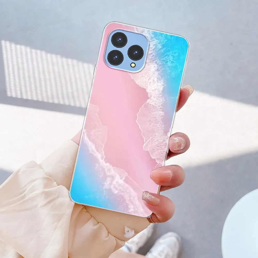 Shockproof Clear Silicone Soft TPU Back Cover - Protective Fashion Bumper Coque