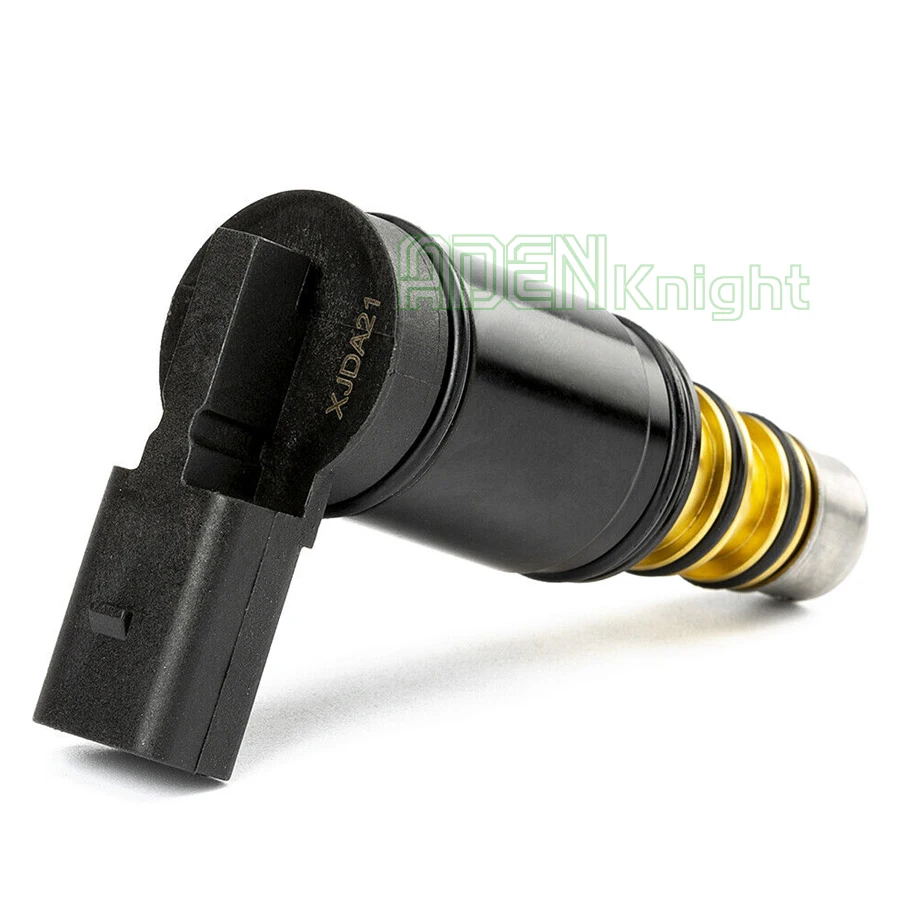 AC Solenoid Valve AC Compressor Control Solenoid Valve For Denso 6SEU14C/ 7SEU16C - Fits Audi A3, VW Golf, Jetta, Passat, Tiguan Control Solenoid Replacement