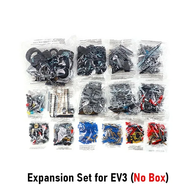 교육 보조 로봇 빌딩 블록 교육 코어 세트 부품, EV3 45544 45560 부품 패키지, DIY 장난감 선물