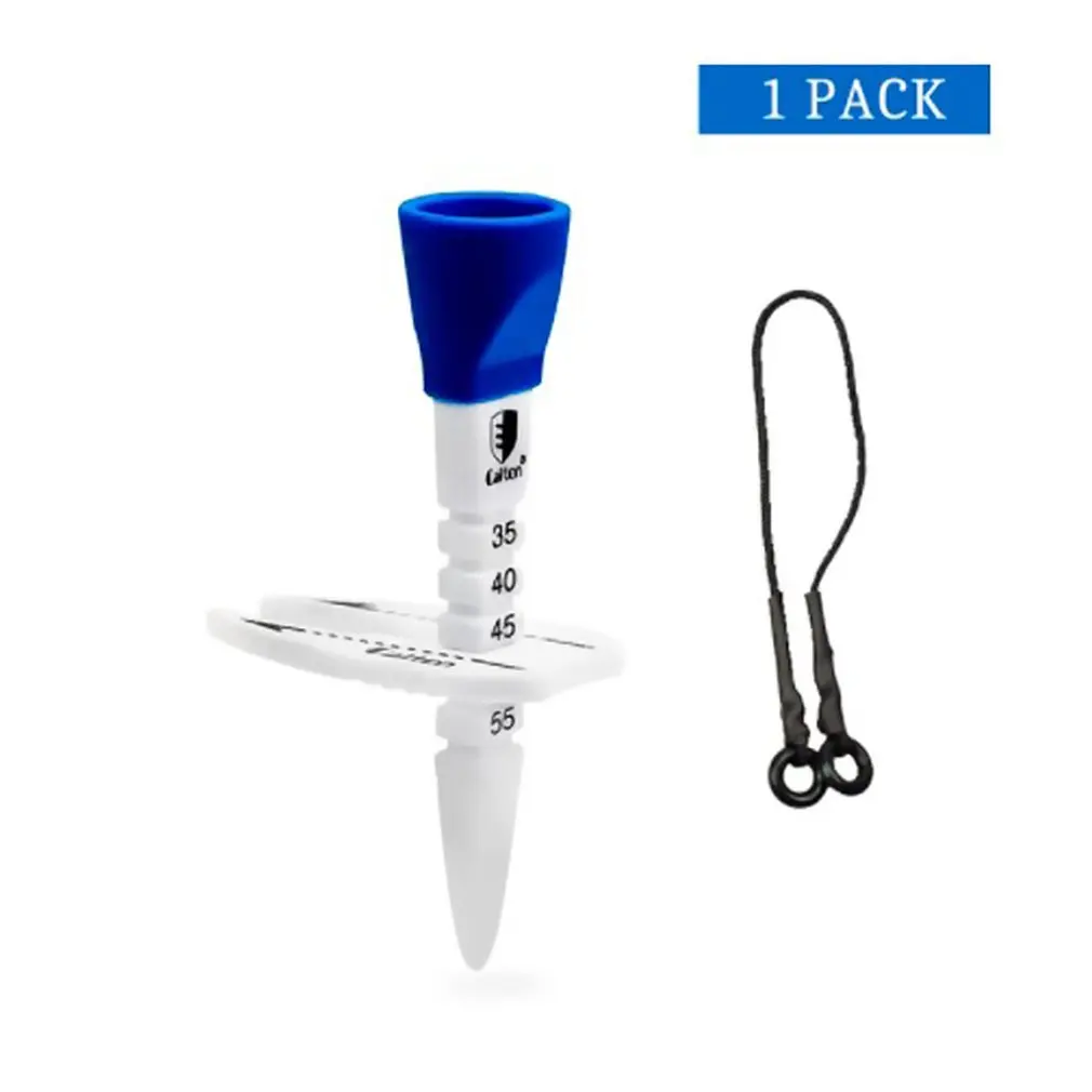 Golf Tee Plastic Prevent Loss Rope Ball Mark Adjustable Golf Divot Tool Golf Accessories Golf Ball Holder