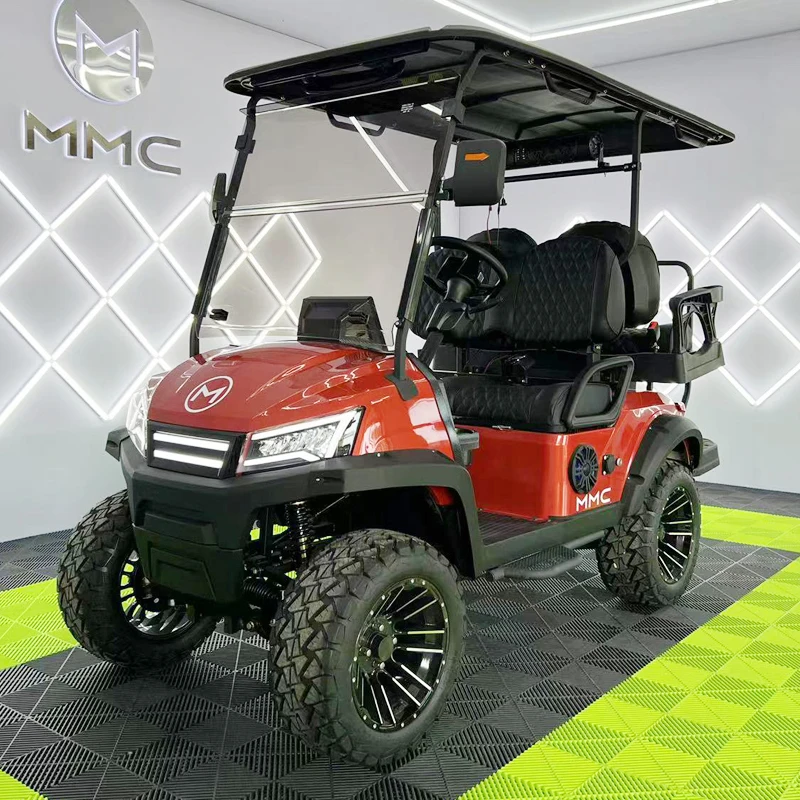 Description Picture 4 of item4 Wheel Drive Golf Buggy Car New Electric Hunting Golf Cart for Sale