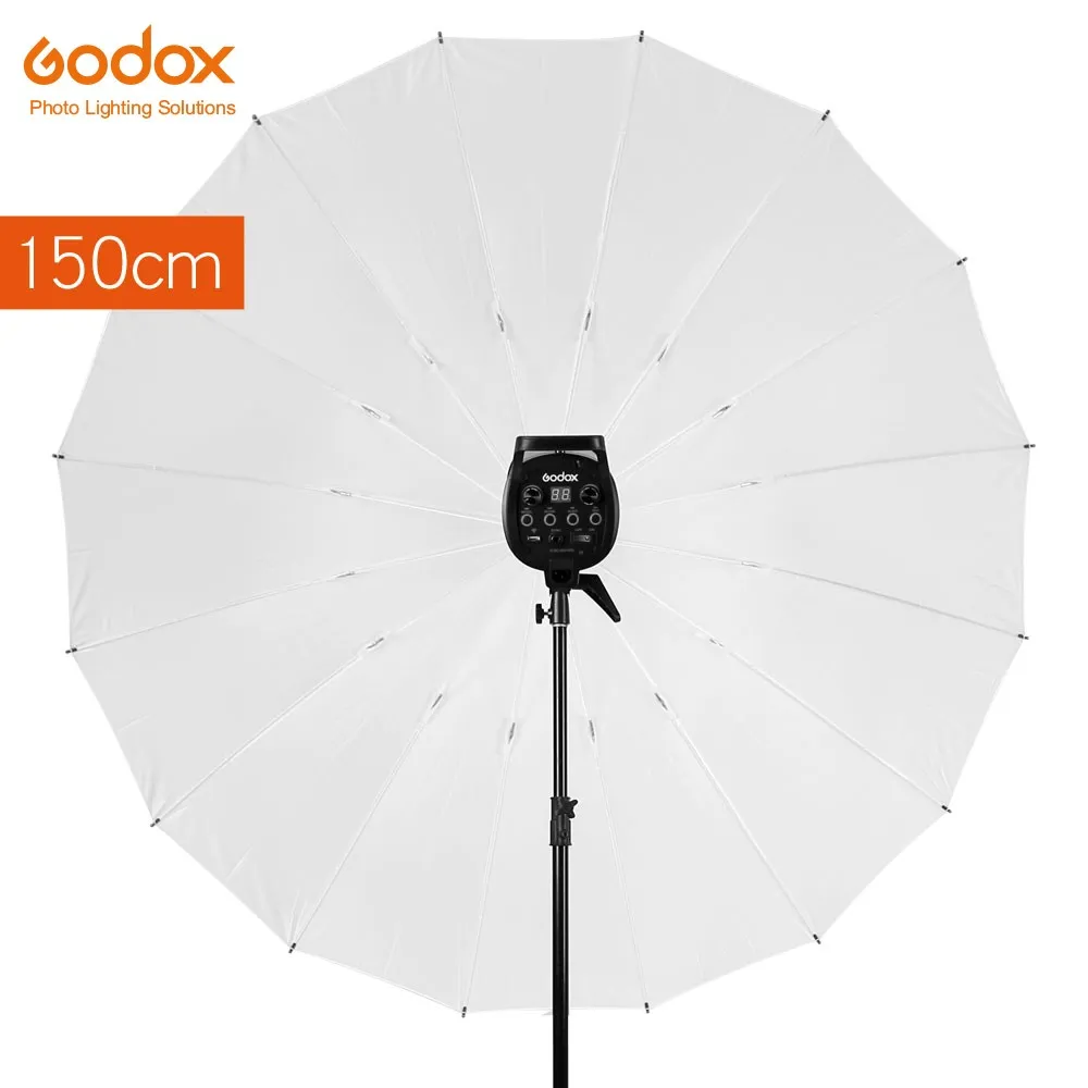 Godox 60" 150cm 16Rib Umbrella Studio Photogrphy White Soft Light