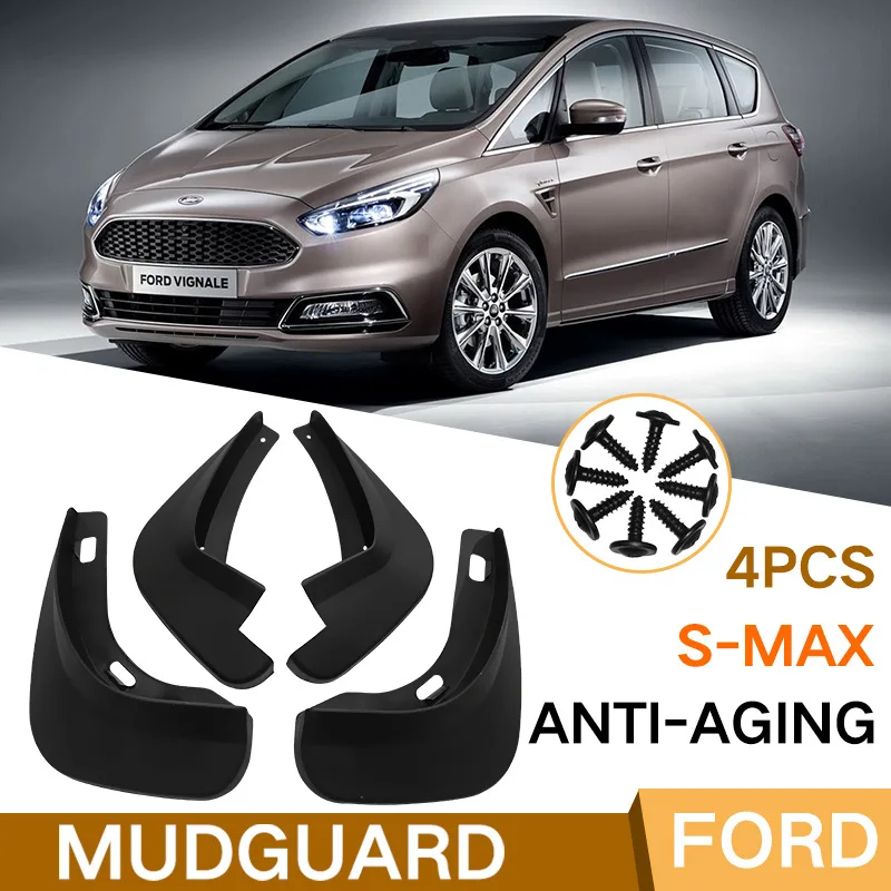 

Mud Flaps For Ford S-MAX MudFlaps Front Rear Fender Car Accessories