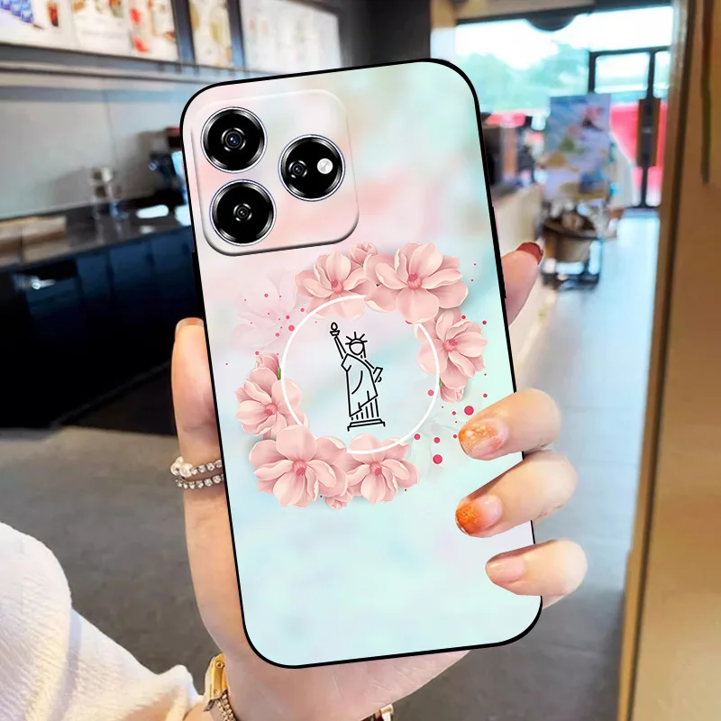 Fashionable Shockproof Silicone TPU Phone Case - Soft Protective Back Cover