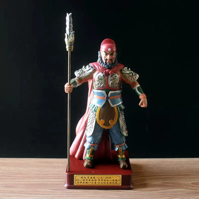 The Romance of The Three Kingdoms Historical Figure Statue, Creative Chinese Heroes Ornaments, Home Living Room, Office Decora
