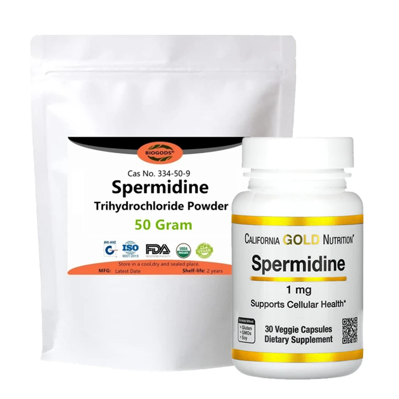 

Top Quality 99% Spermidine Capsules 3HCJL 50g