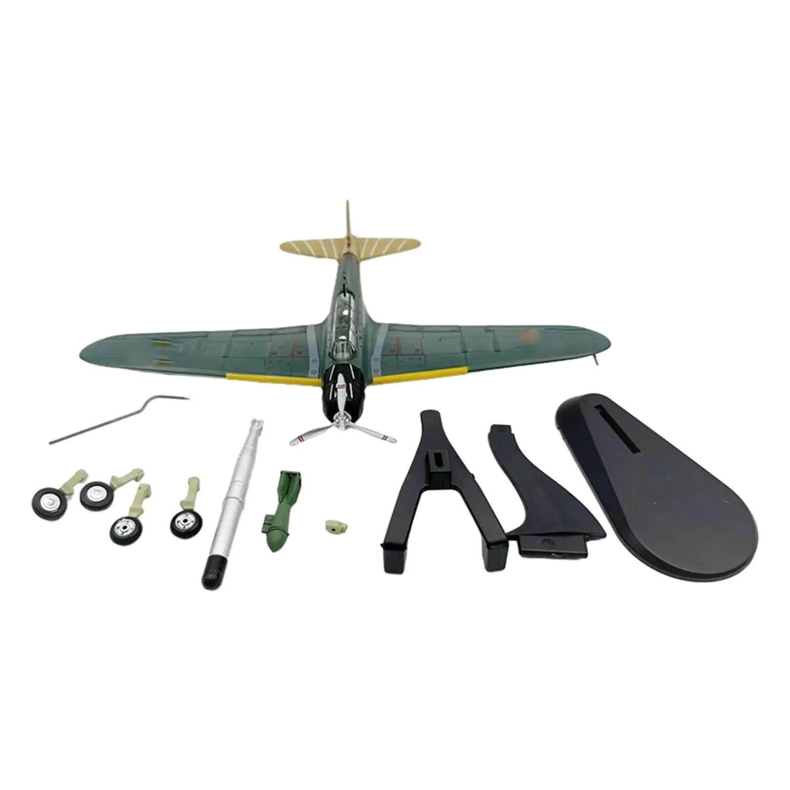 

1:72 Scale Diecast Model Planes Fighter Jet Model Kids Toys with Stand Collections for Bedroom Office Livingroom Bookshelf