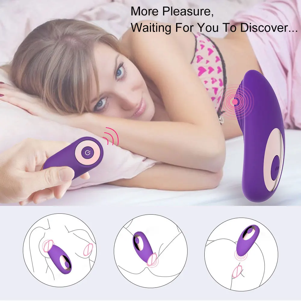 Clitoris Vibrator Female Sex Toys Vibrator Sex Toy Wireless Remote Control Vibrator Clitoris Stimulator Vibrating Wearable panty G Spot Vibrator for couple Adult Sex Toy for Women