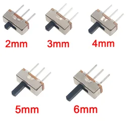 20Pcs High - Quality Mini Slide Switch On - Off Toggle, 2 Position, 3 - Pin, with Various Handle Lengths - Handle length 5mm