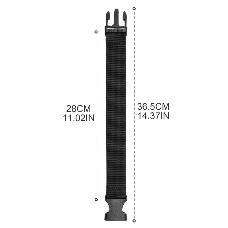 28gd Portable Belt Extender For Fanny Pack Strap Extension Waist Bag