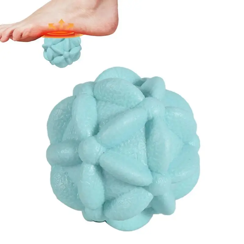 FootMassagerBallsFootMassageRollerForTargetedFootReliefFlower