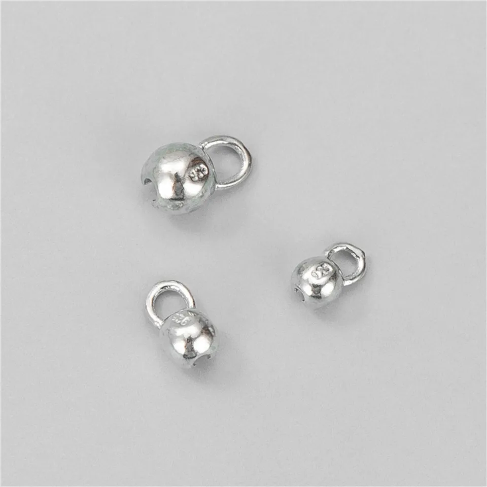 Craftdady 180 Pezzi In Ottone A Crimpare Nodo Copre 6 Mm Metà Tondo Perline Fine Per La Creazione Di Gioielli, 6 Colori, Foro: 2,2 Mm - Foto 2