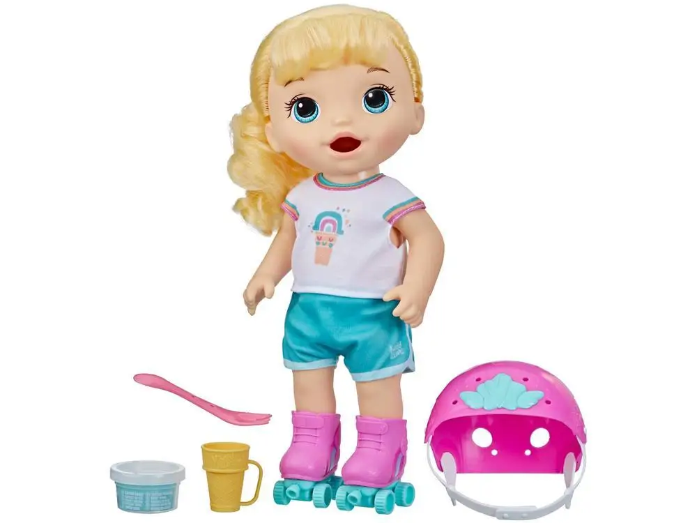 Boneca Baby Alive Patinadora Morena   5