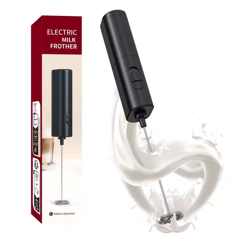 Kitchen Powerful Stirrer Milk Frother Handheld Foam Maker for Lattes Whisk Drink Mixer Coffee Electric Egg Beater