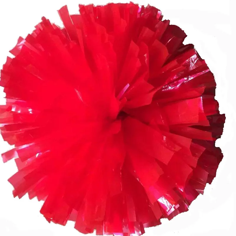 20Pcs 32cm Sports Pompoms with Ring Handle Color Can Free Combination