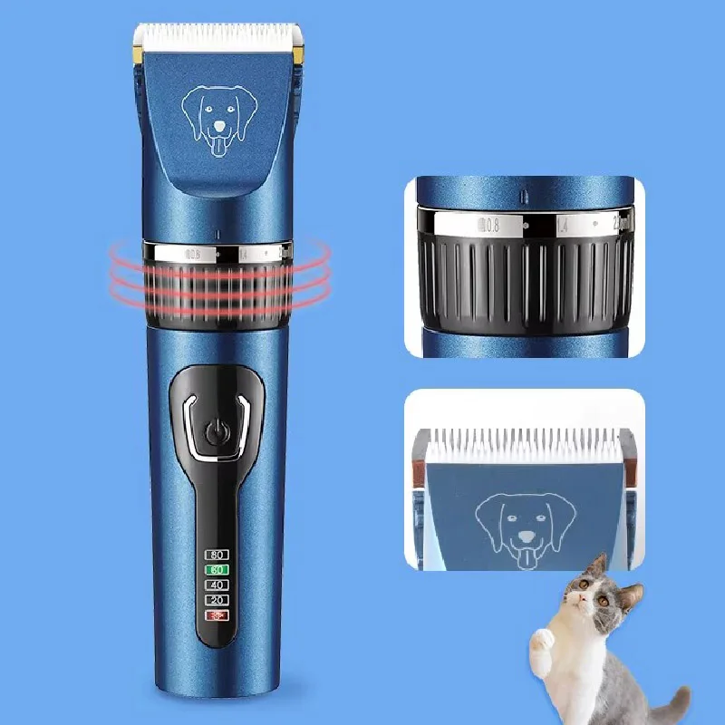 Pet Grooming Hair Clippers Cordless Electric Dog Pet Clipper Rechargeable Cat Hair Trimmer For Dogs Ceramic Blade Shaver hair trimmer,pet clipper,dog hair trimmer,pet hair trimmer,dog clipper