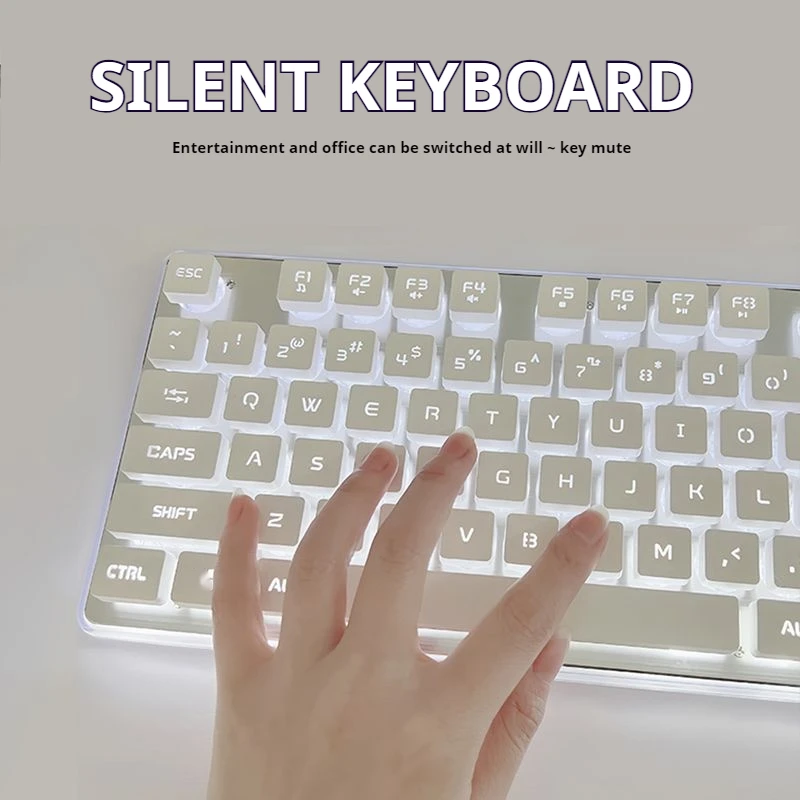 조용하고 우아한 typing 경험을 제공하는 EWEADN GX710S 키보드