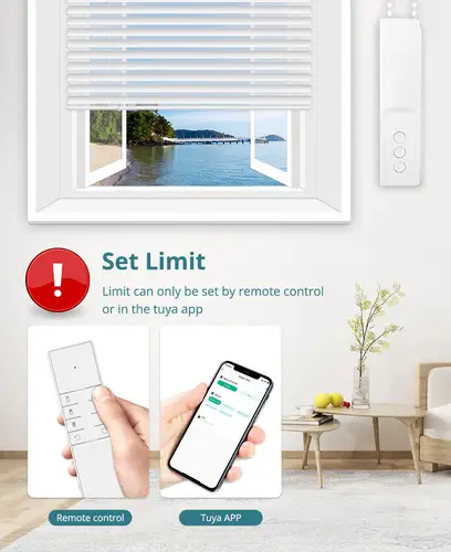 Zemismart Zigbee Smart Roller Shade Driver Electric Blinds Motor Power By Battery Works with Tuya Alexa Google Home Yandex Voice - Image 3
