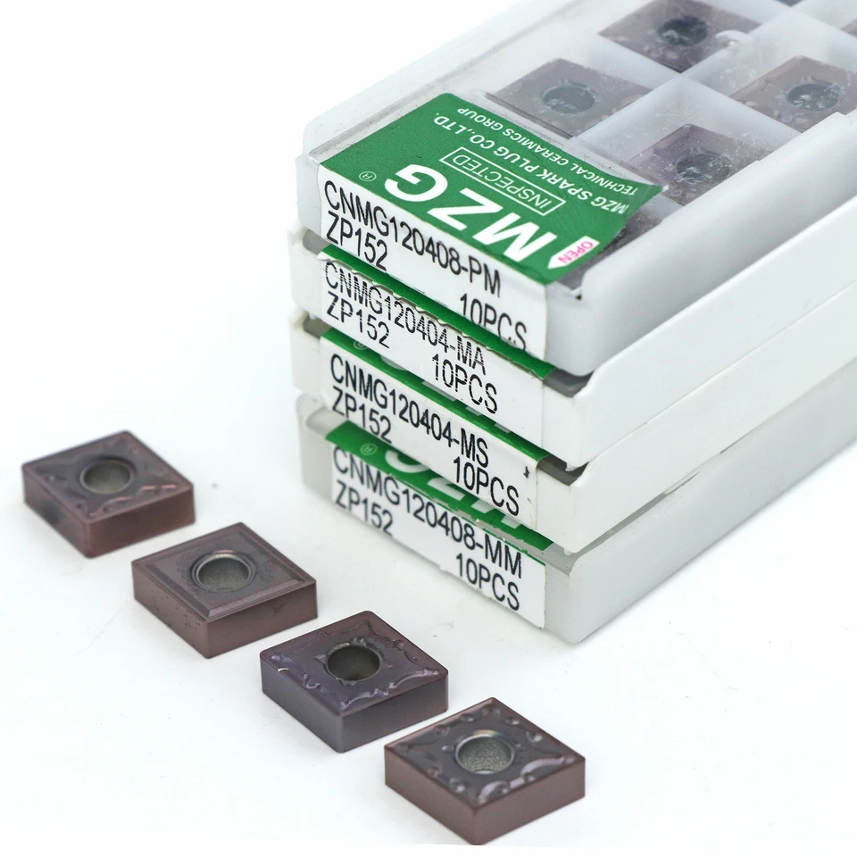 chuページ MZG 10pcs CNMG 1204 08 04 MS MM MA ZP152 Boring Turning CNC