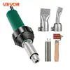 VEVOR 1600W Plastic Welding Gun 110V Hot Air Torch Palstic Welder Kit with Replacement Nozzles for PVC PP PE Pipe Vinyl Floor 1