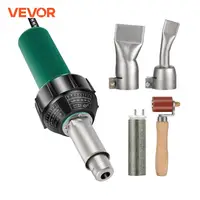 VEVOR 1600W Plastic Welding Gun 110V Hot Air Torch Palstic Welder Kit with Replacement Nozzles for PVC PP PE Pipe Vinyl Floor 1
