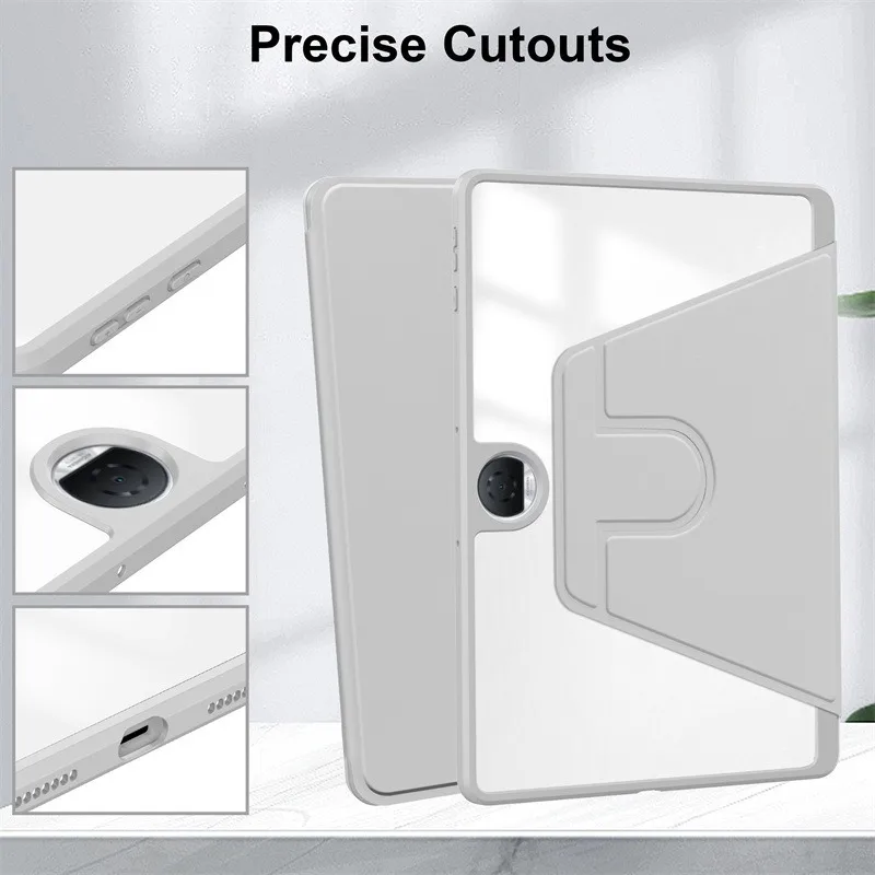 360° Rotating PU Leather Stand Case
