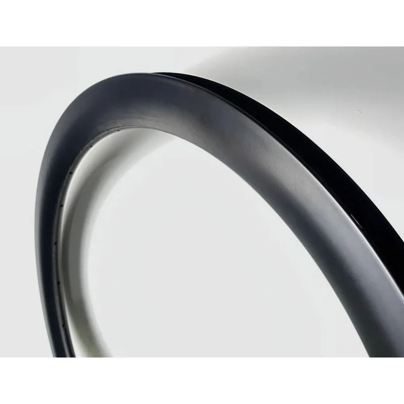 Paire De Roues Vélo Route 700C Carbone - Profondeur 60/88 Mm - Tubeless/Clincher - Freins à Disque