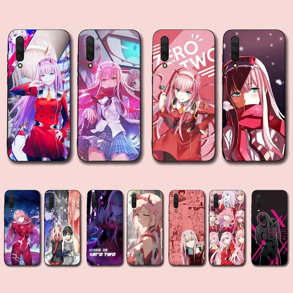 

Zero Two Anime Phone Case For Xiaomi Mi 5X 8 9 10 11 12 Lite Pro 10T PocoX3pro PocoM3 Note 10 Pro Lite