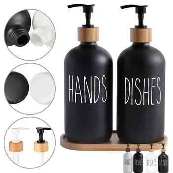 2-Pack 500ml Hand & Dish Soap Dispensers 1