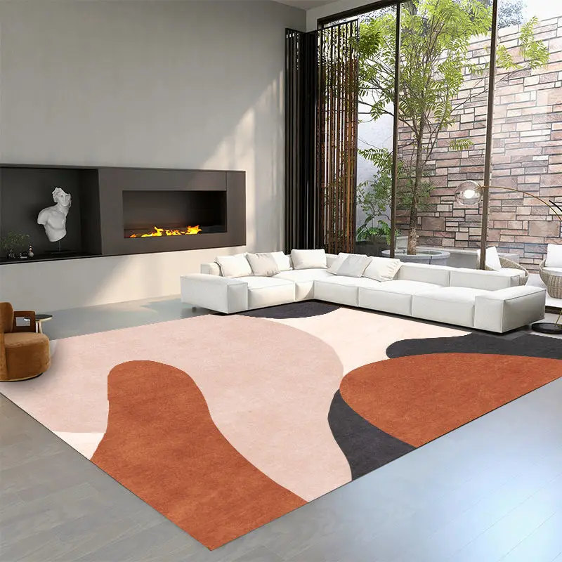 Nordic Style Living Room Sofa Large Area Covered with Carpet Bedroom Decor Porch Floor Mat Home Textile Decoration Soft Doormat