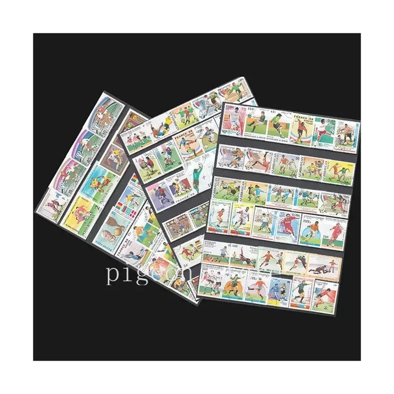 Different Stamps Collections for Foreign Sports, Soccer Stamps, Random, Philately, Postage, 25 PCs, 50 PCs, 100 PCs