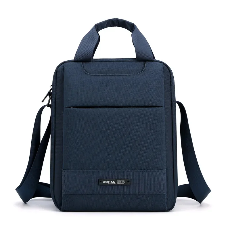 Bolso bandolera multifunción para iPad, para hombre, para viajes cortos, resistente al agua, de gran capacidad, para hombro, X136C