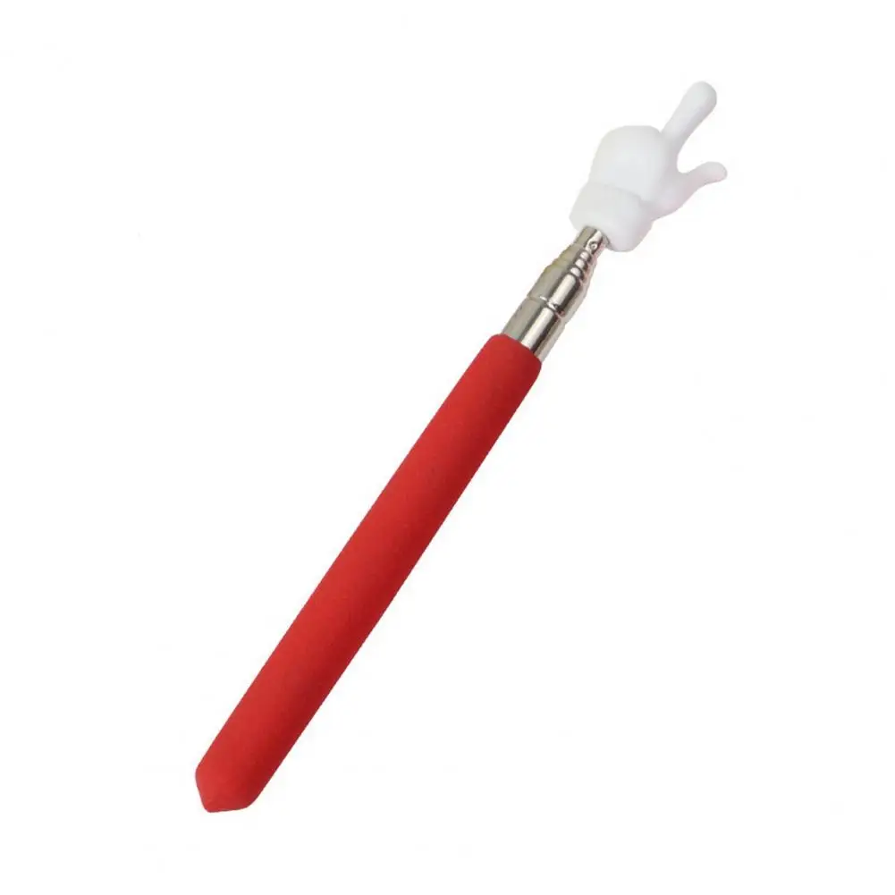 Set 3 Puntatori Telescopici A Dito Per Insegnanti - Estensibili Fino A 55 Cm, Colorati