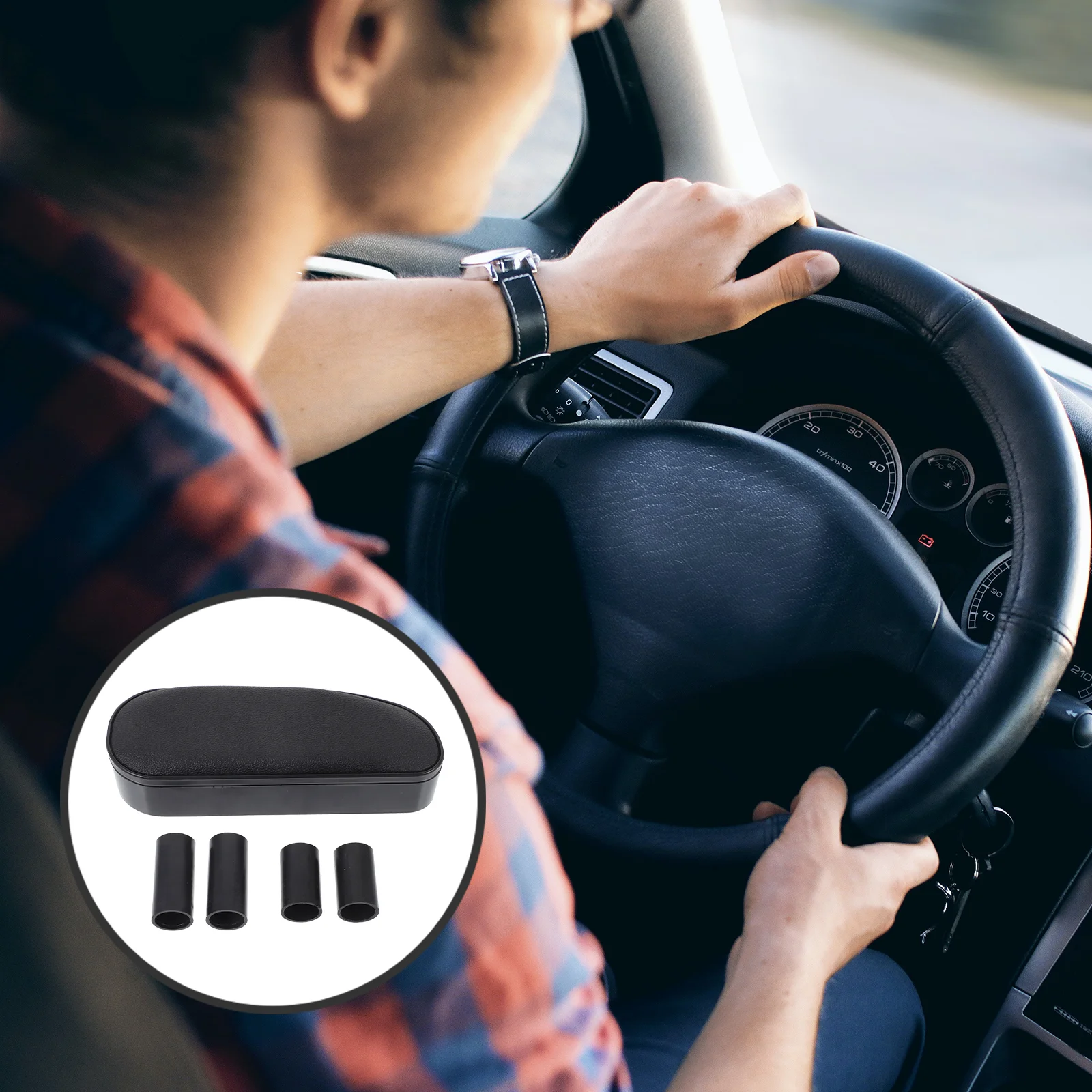 

Car Gadgets Modified Armrest Boxes Side Door Elbow Pad Storage Support Accessories for Cover Height