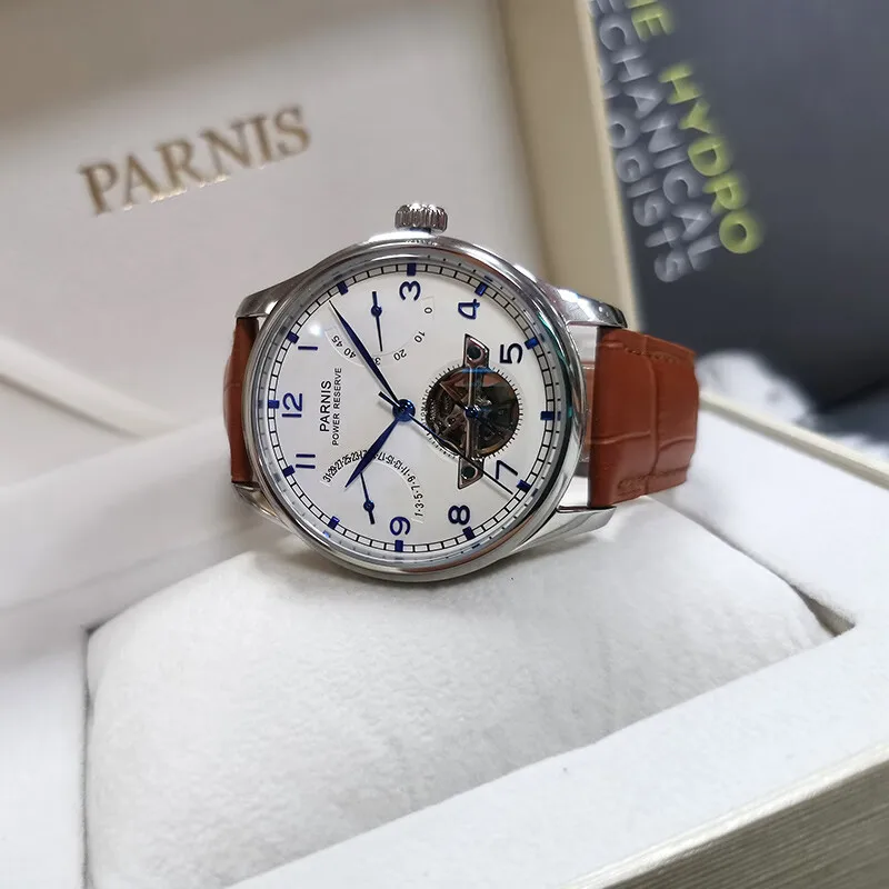 Parnis Flieger Montres Parnis 2024 New Parnis 42mm Blue Dial