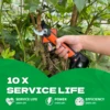 16.8V 30mm Cordless Pruner Lithium-ion Pruning Shear Efficient electric scissors Bonsai Electric Tree Branches  garden tools M30 6
