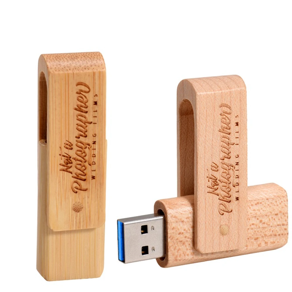 USB3.0 무료 맞춤 로고 USB 플래시 드라이브 128GB 메모리 스틱 64GB 웨딩 선물 펜 드라이브 32GB 나무 외장 저장장치 16GB U 디스크