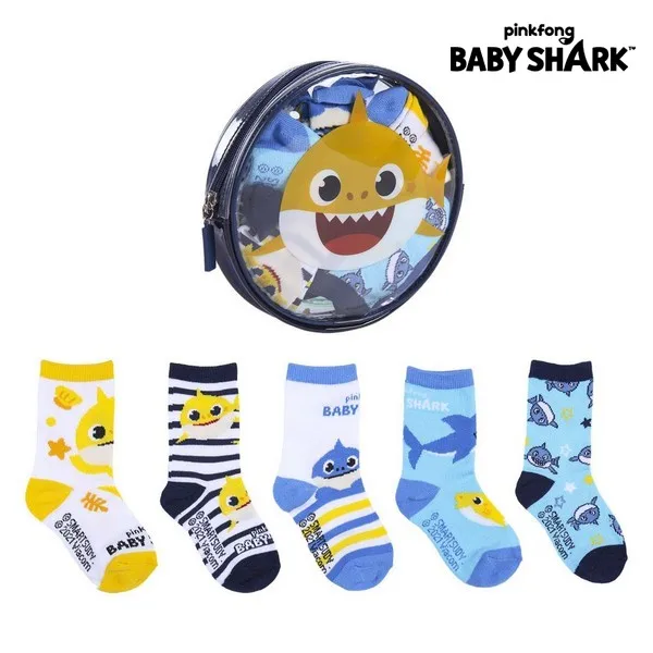 Socks Baby Shark (5 pairs) Multicolour AliExpress