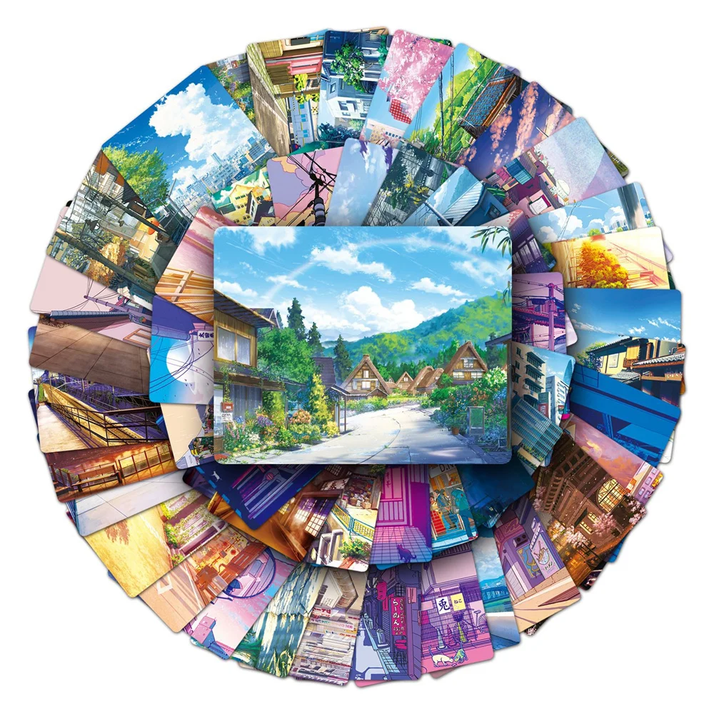 

10/30/50PCSOutdoor Scenery Personalized Creative Graffiti Sticker Desk Suitcase Computer Skateboard Waterproof Sticker Wholesale