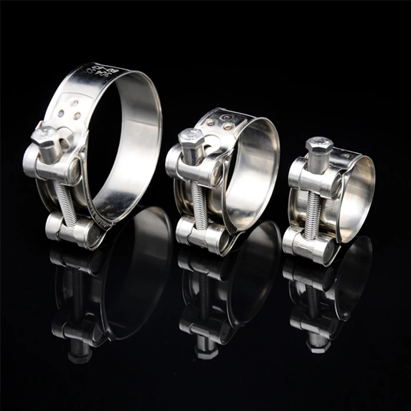 Pipe Clamps 1PCS 304 Stainless Steel Water Pipe Clamp