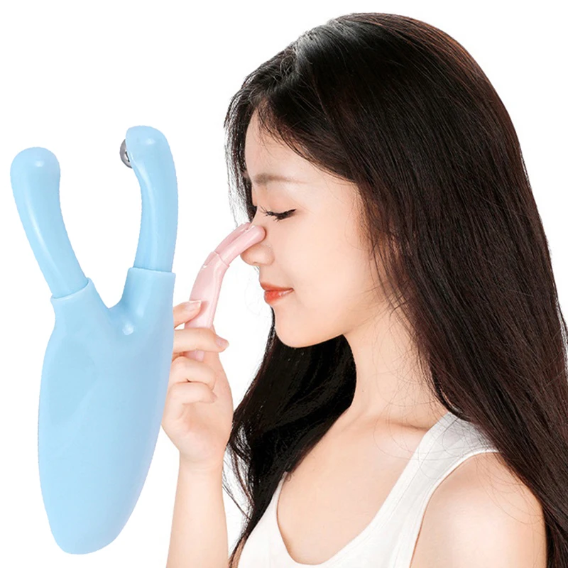 

1PCS Y-shaped Fork Massage Nose Face Lifting Guasha Scraping Massage Facial Tools Massage Plate Reduce Puffiness Nose Massager