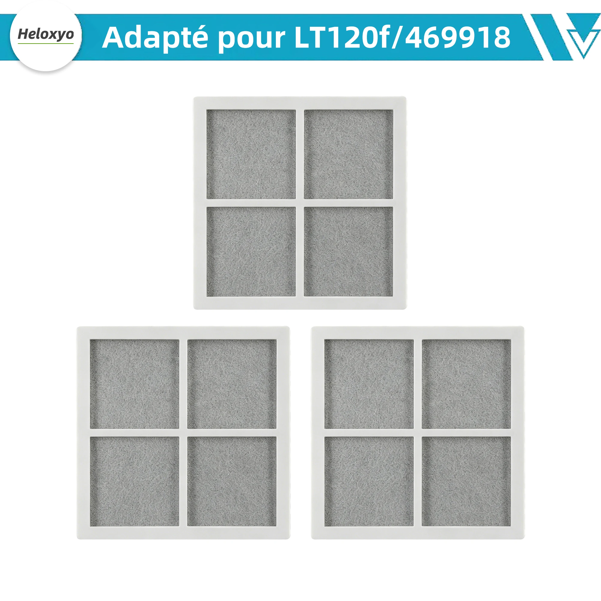 Filtre à air pour réfrigérateur compatible Pure and Fresh pour réfrigérateur LG avec LT120F Elite 469918 Purificateur d'air pour réfrigérateur 1 Filtre à air pour réfrigérateur compatible Pure and Fresh pour réfrigérateur LG avec LT120F Elite 469918 Purificateur d'air pour réfrigérateur 1