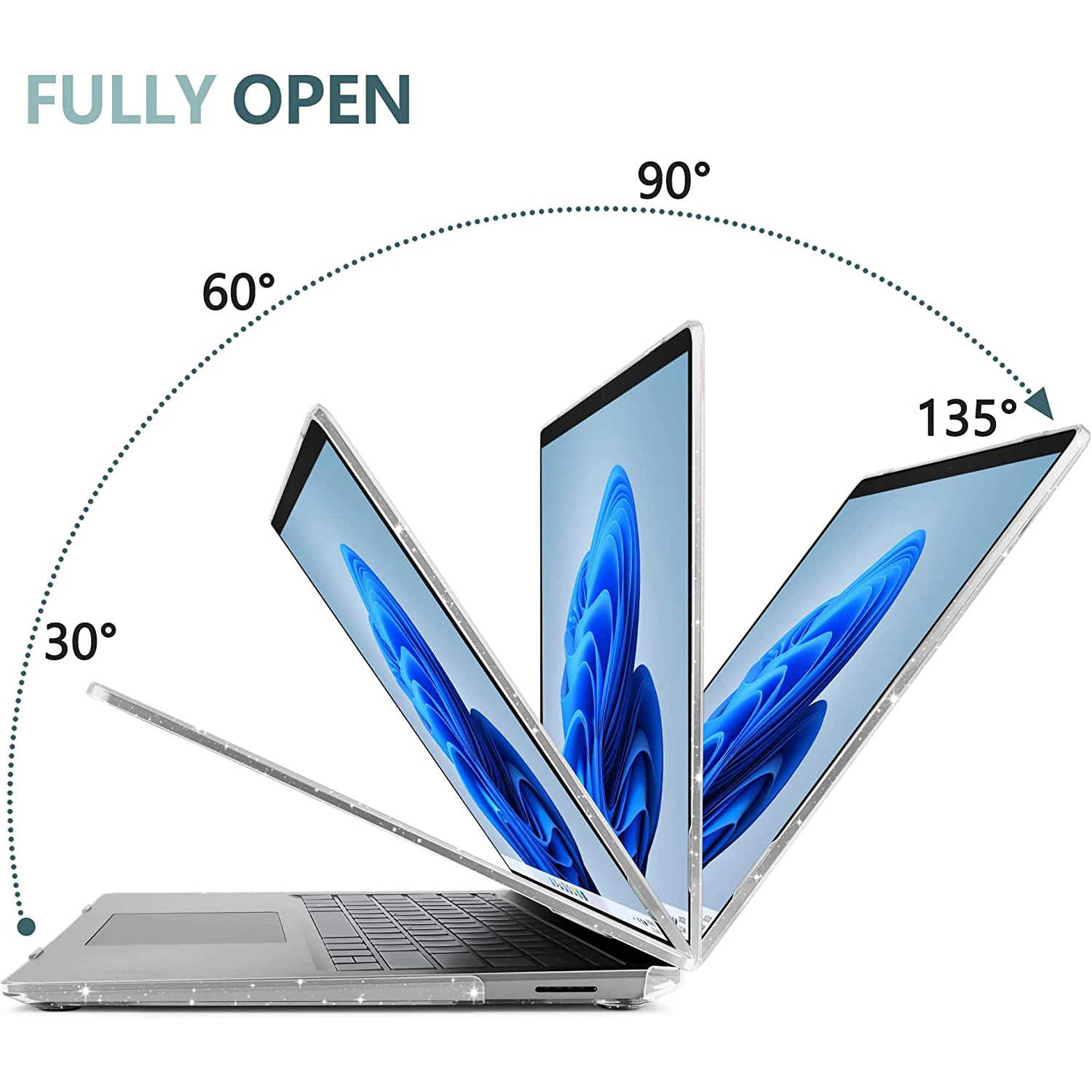 Capa para Microsoft Surface Laptop go 13.5 A1950 A1950 A1950 Capa para Laptop go 12.4 - Imagem 4