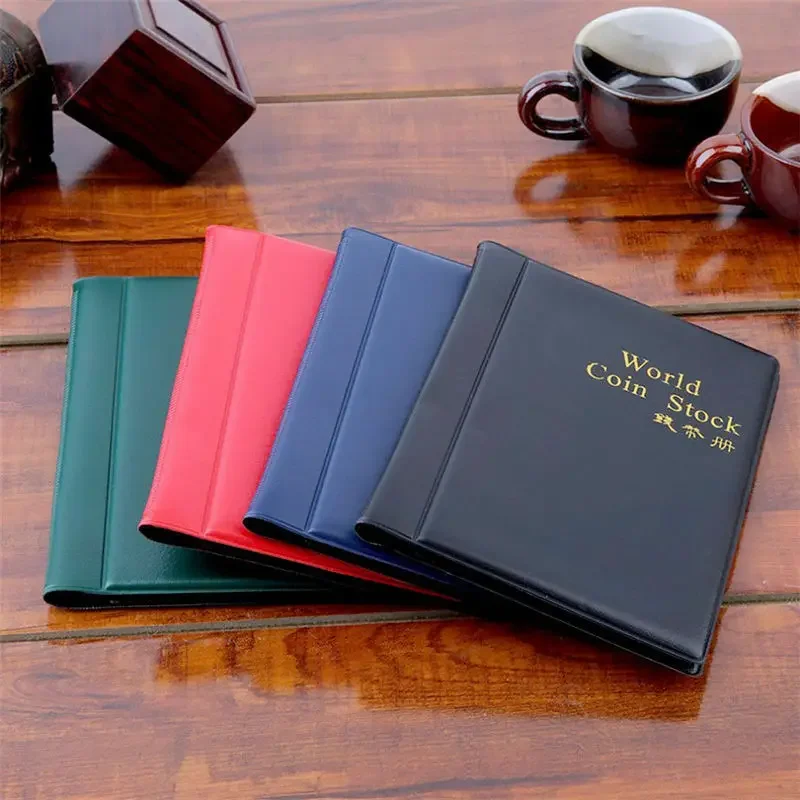 Coin Collection Album Coinnings Collection Book Mini Penny Storage Bag Collecting Money Organizer 120 Pockets coins collection album coin collection album money collection album