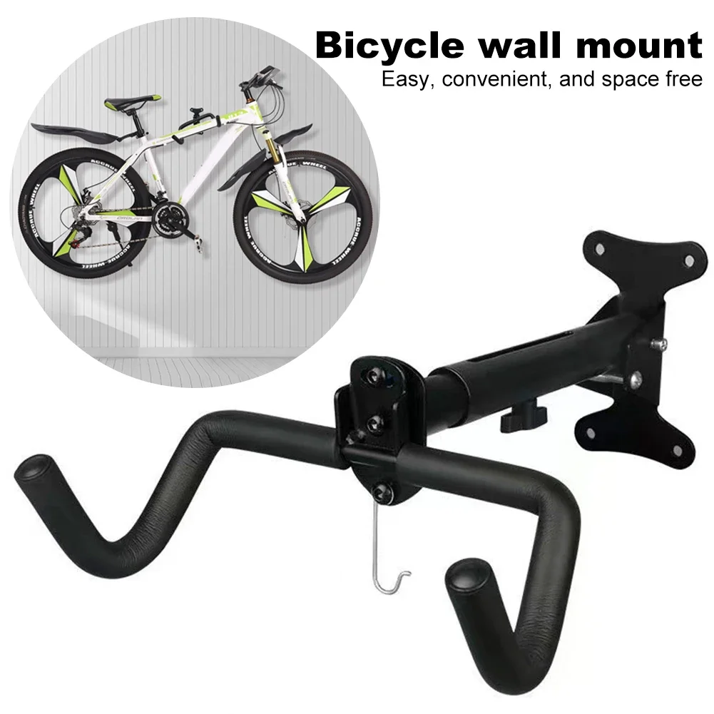 Bike Wall Beam Road Hanging Rack Bicycle Rack Wall Hook Foldable Cycling Rack Hook Wall Mount Bike Hanger Bicycle Accessories
