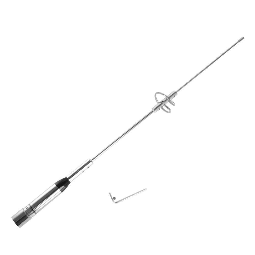 NL-770S antenna with white RB-400 Mount Bracket and 5M SC-316 Extension Cable For Car Radio Kenwood Yaesu ICOM